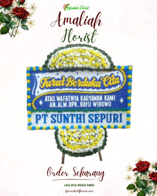 Papan Bunga Duka di Seruyan Hilir Timur