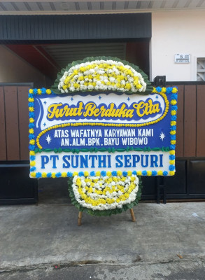 Papan Bunga Duka di Seruyan Hilir Timur