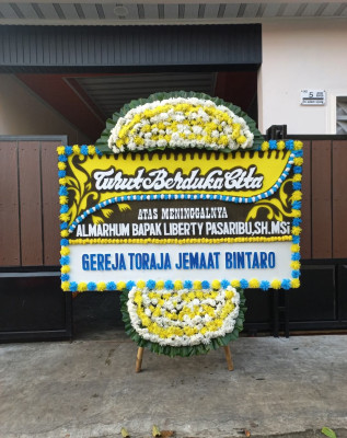 Papan Bunga Duka di Seruyan Hilir Timur